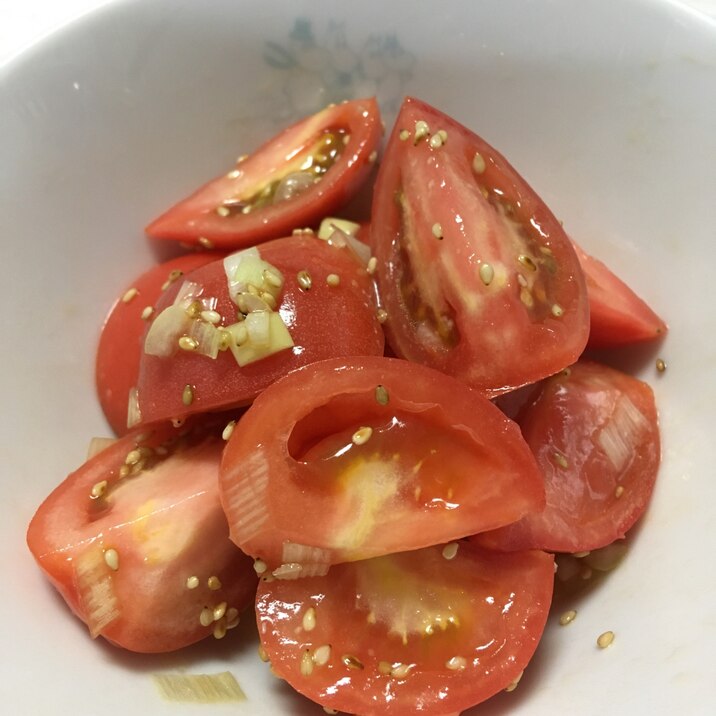 切ってまぜまぜ☆トマトの中華マリネ